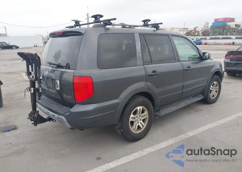 2004 Honda Pilot Ex-L z USA, uszkodzony, nr VIN 2HKYF18514H545575